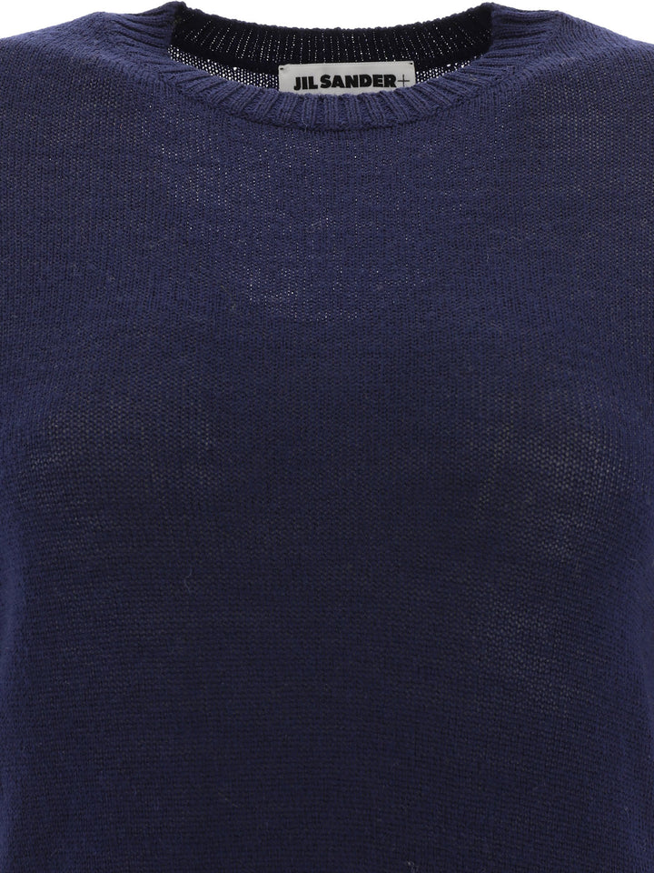 Wool Sweater T-Shirts Blue