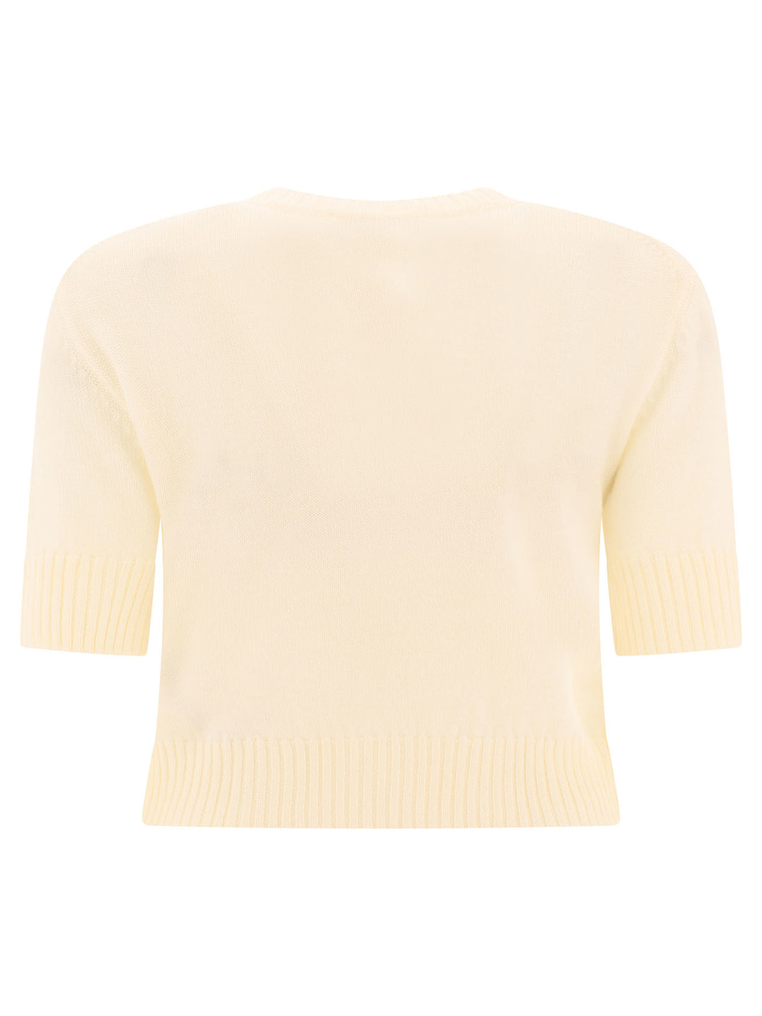 Wool Sweater T-Shirts White