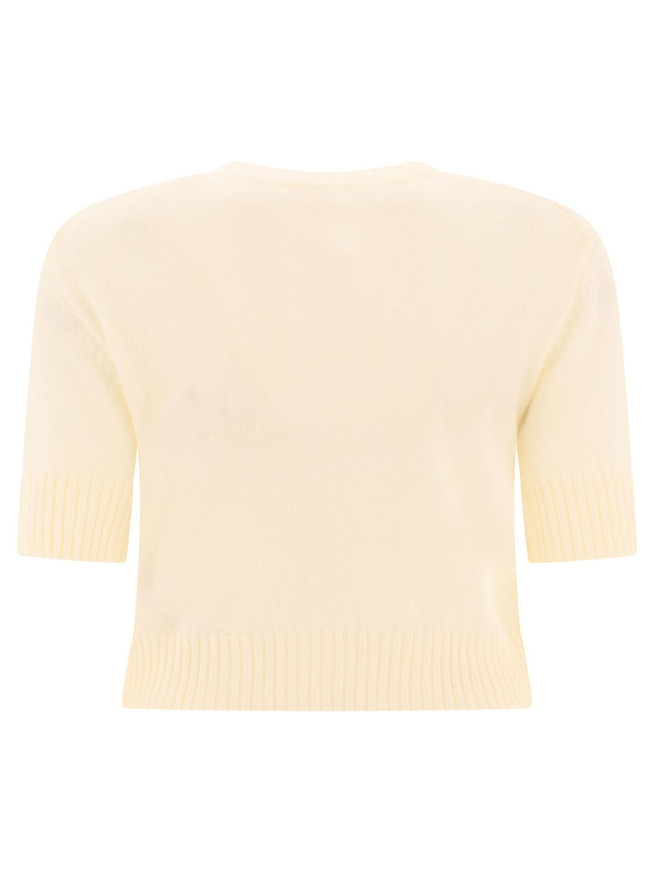 Wool Sweater T-Shirts White