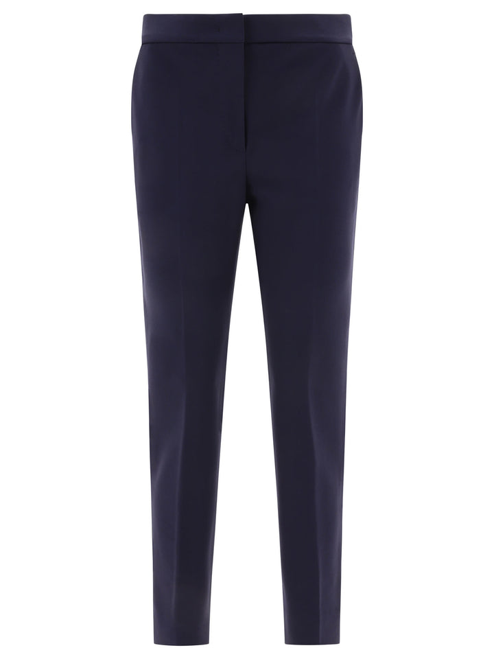 Viscose Jersey Trousers Blue