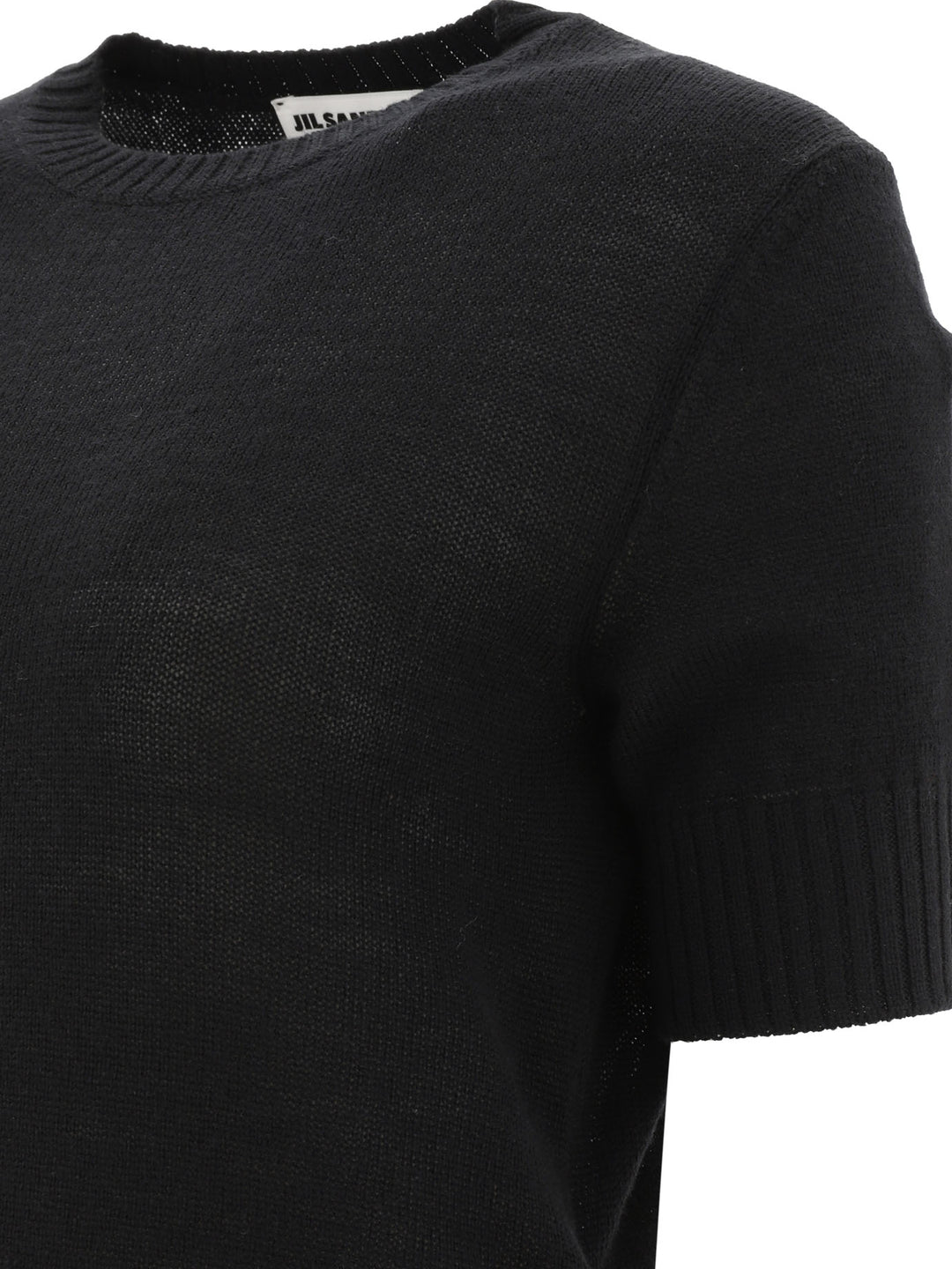 Wool Sweater T-Shirts Black