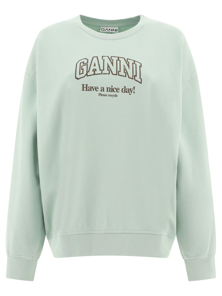 Have A Nice Day! Sweatshirts Green