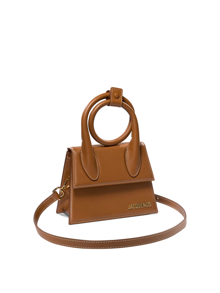 Le Chiquito Noeud Handbags Brown