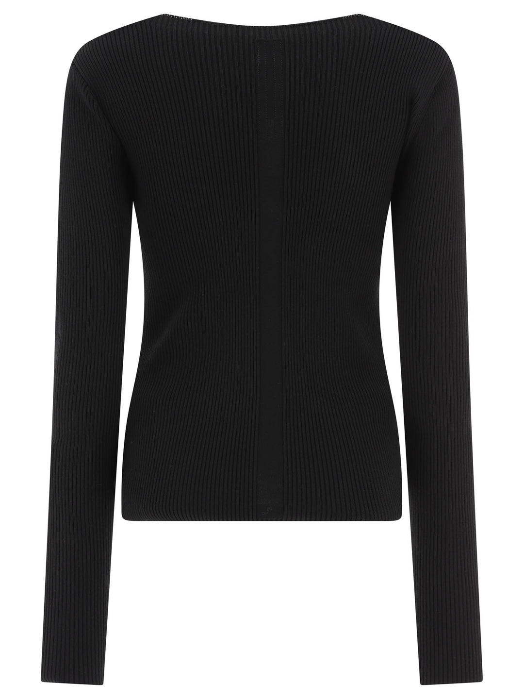 Ribbed Sweater Knitwear Black