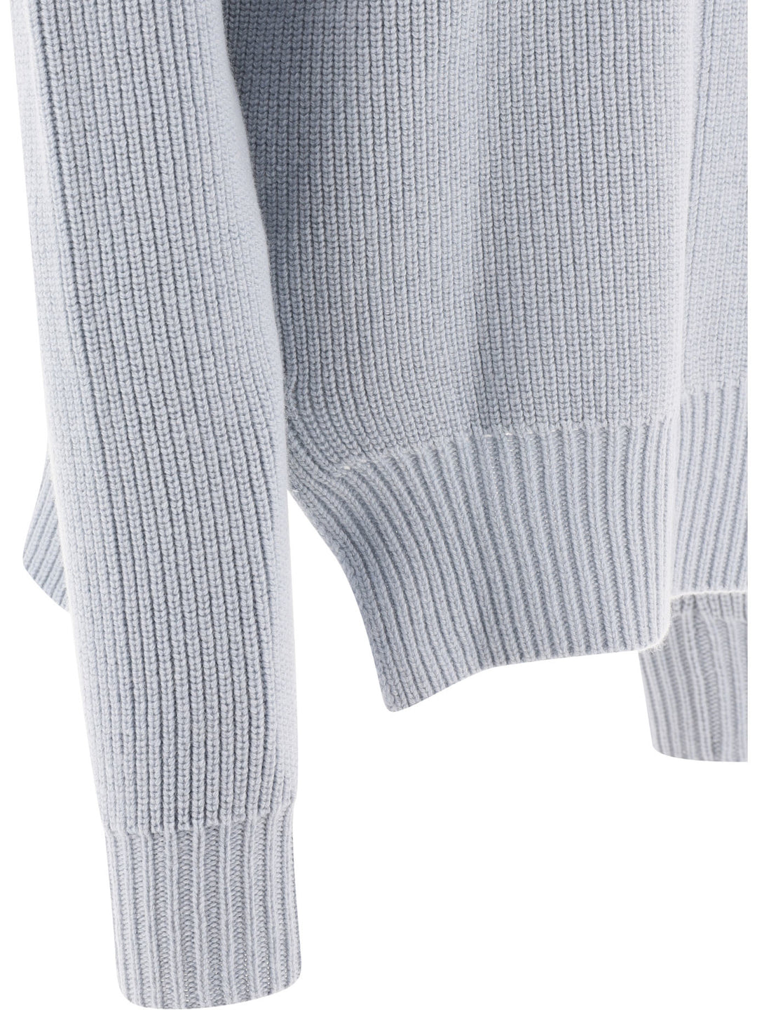 Fisherman Tabard Knitwear Light Blue