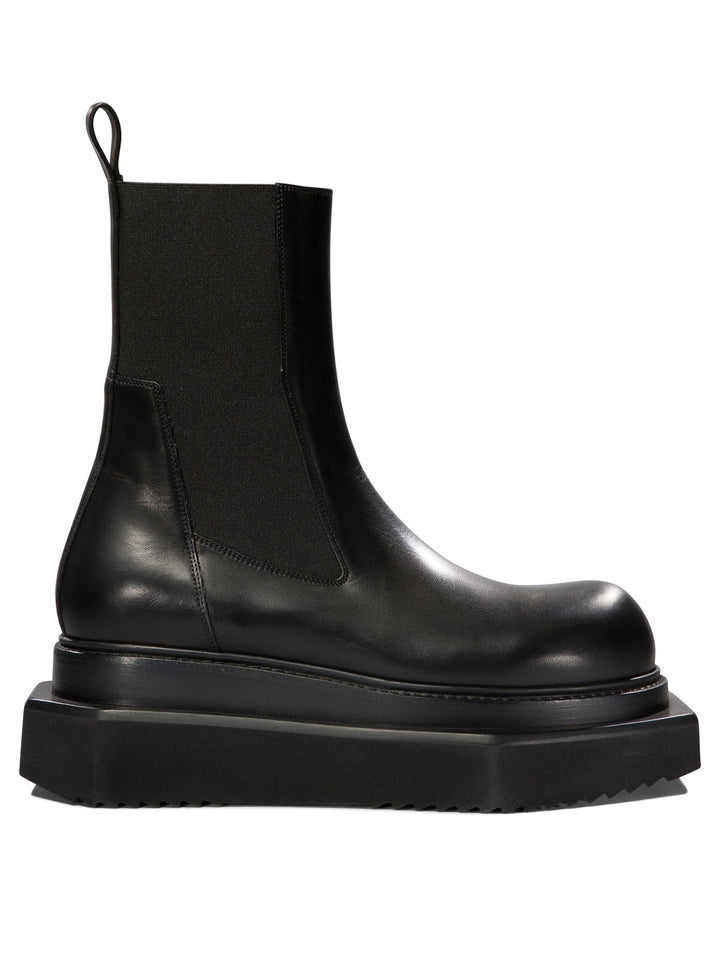 Beatle Turbo Cyclops Ankle Boots Black