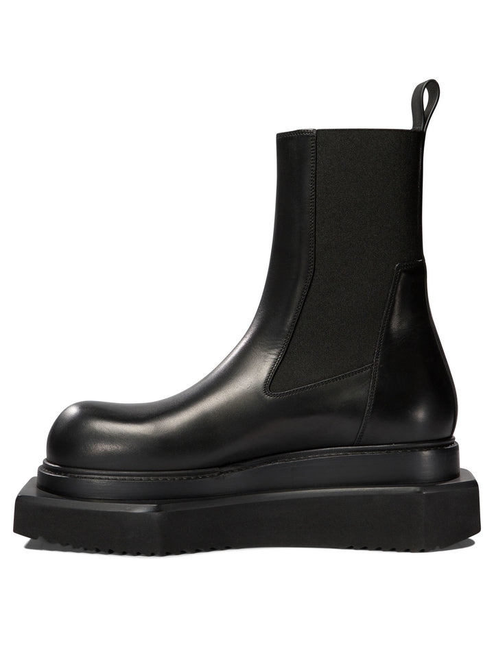 Beatle Turbo Cyclops Ankle Boots Black