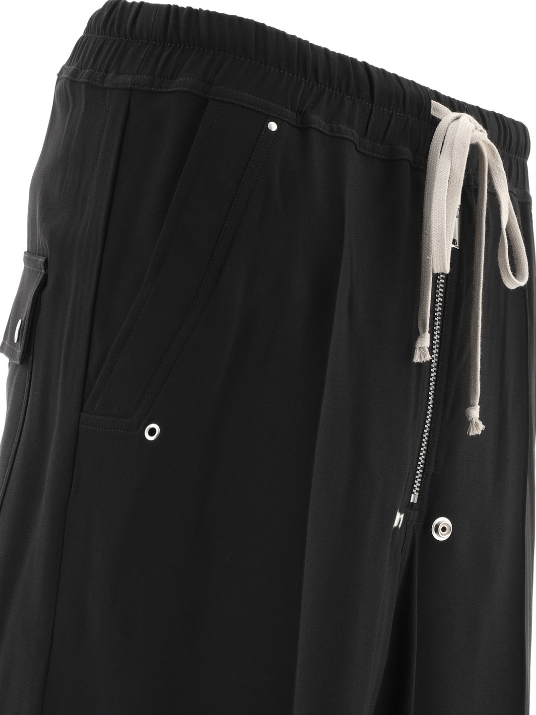 Wide Bela Trousers Black