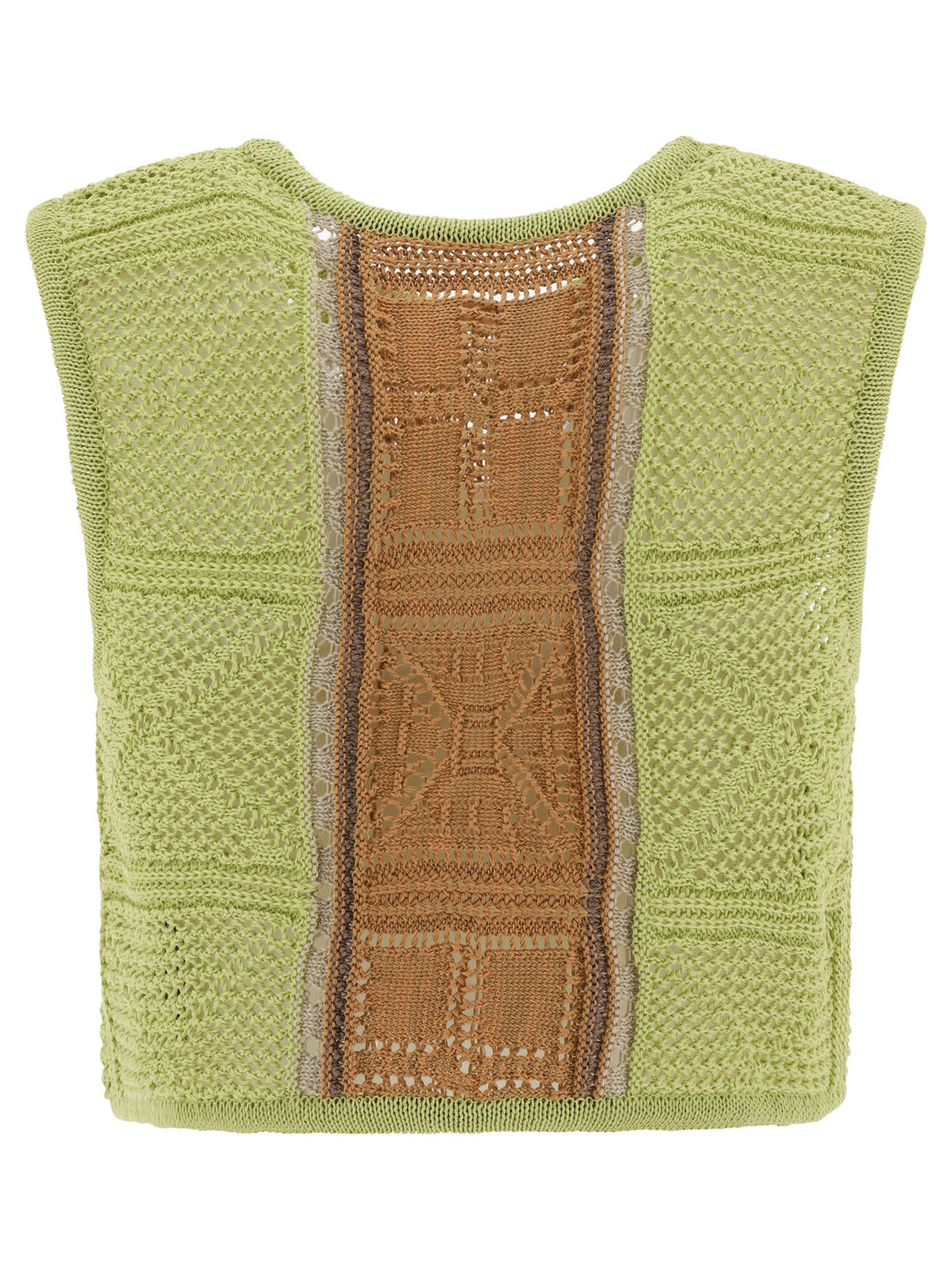 7g Crochet Knit Tops Green