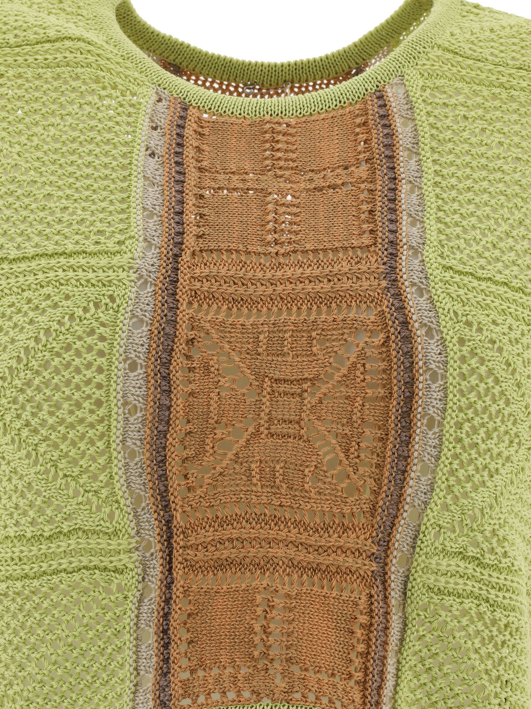 7g Crochet Knit Tops Green