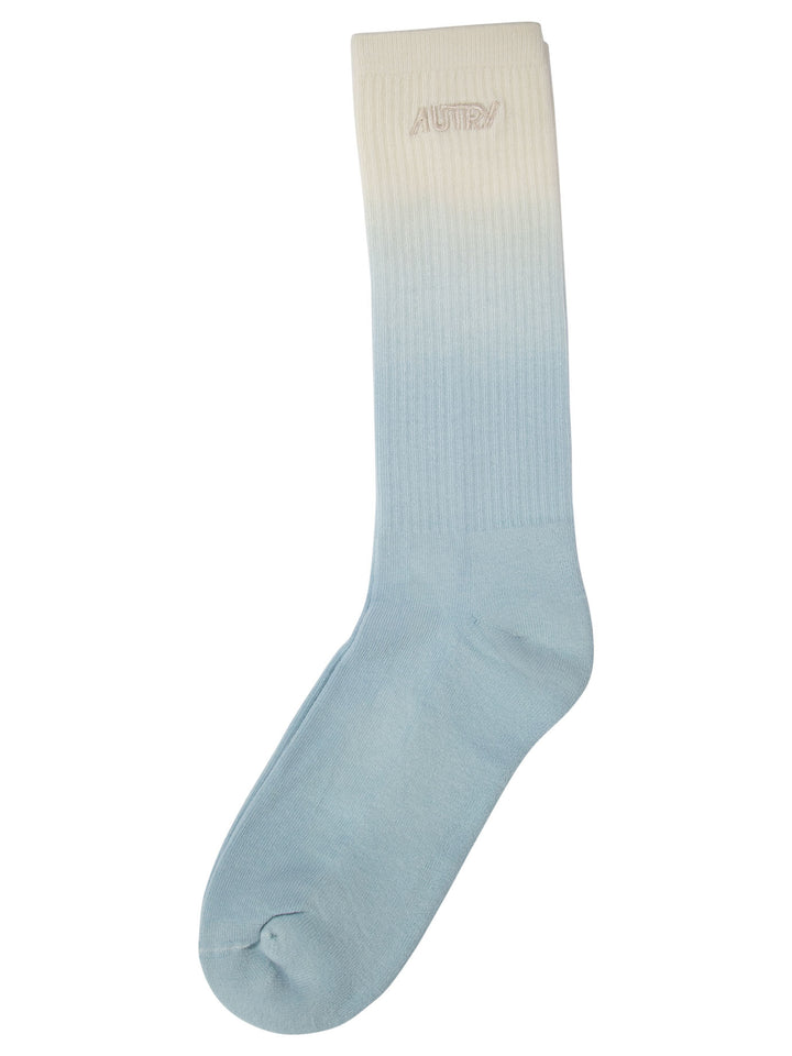 Unic Tye Dye Socks Light Blue