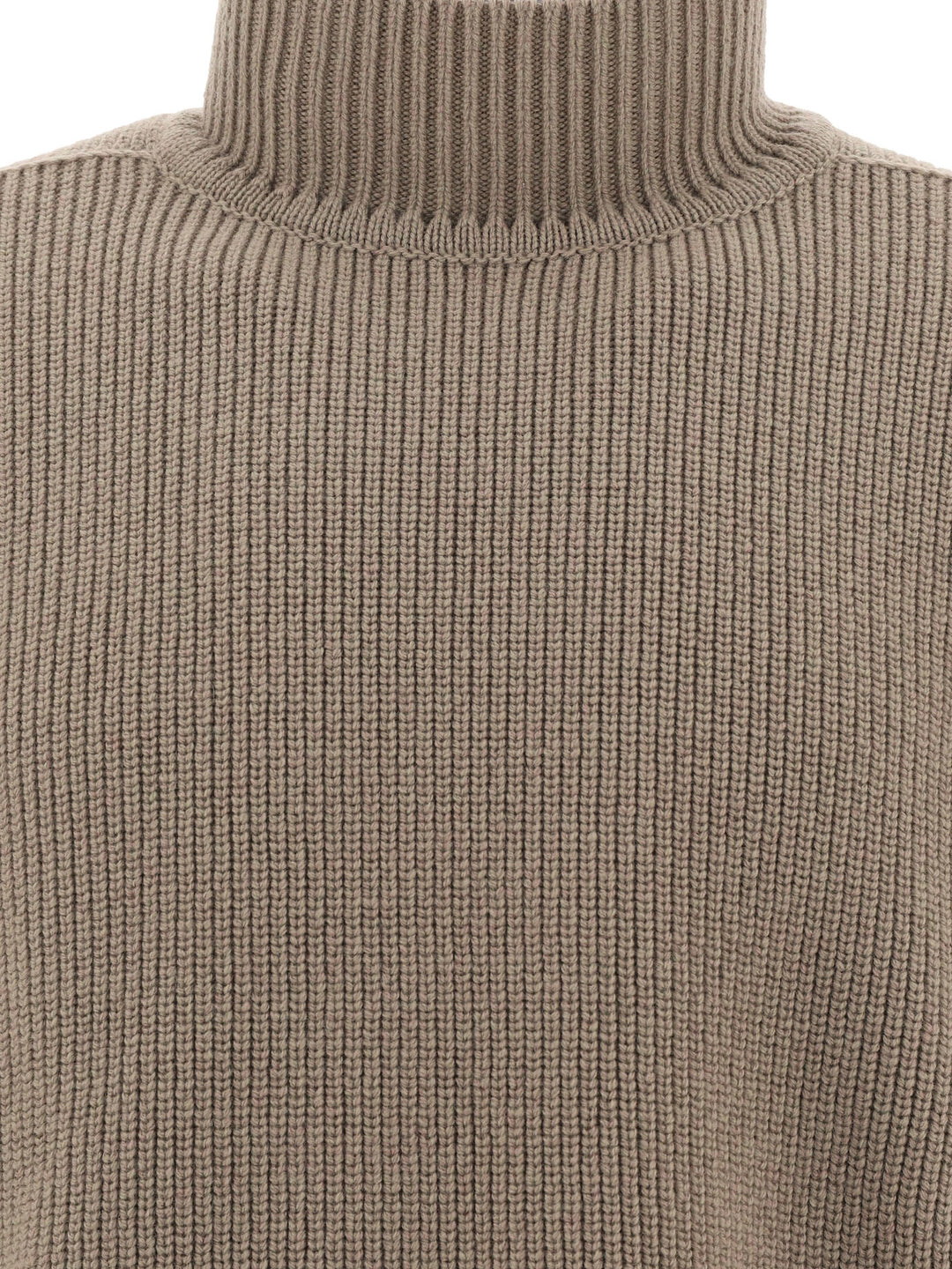 Ribbed Sweater Knitwear Green