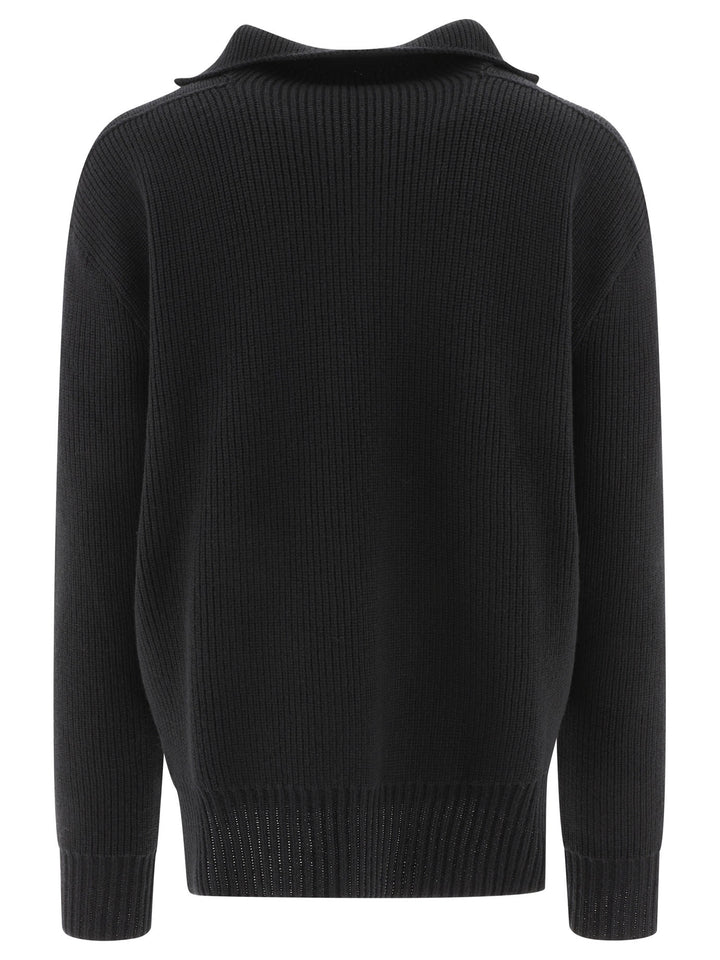 Fisherman Tabard Knitwear Black