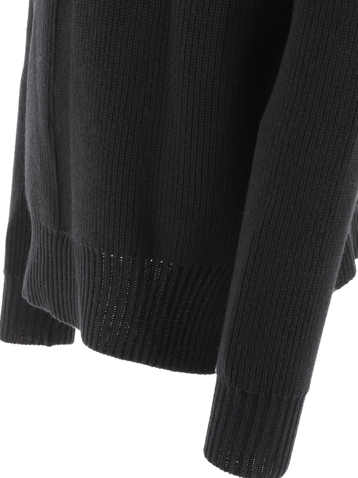 Fisherman Tabard Knitwear Black