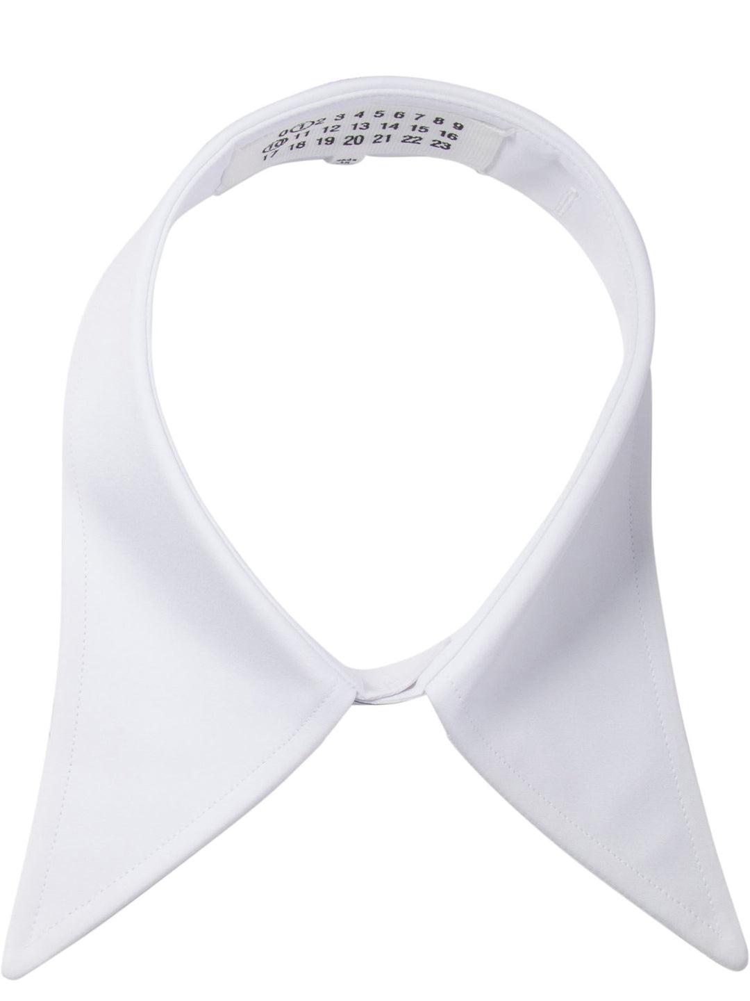 Pointed Collar Jewels White