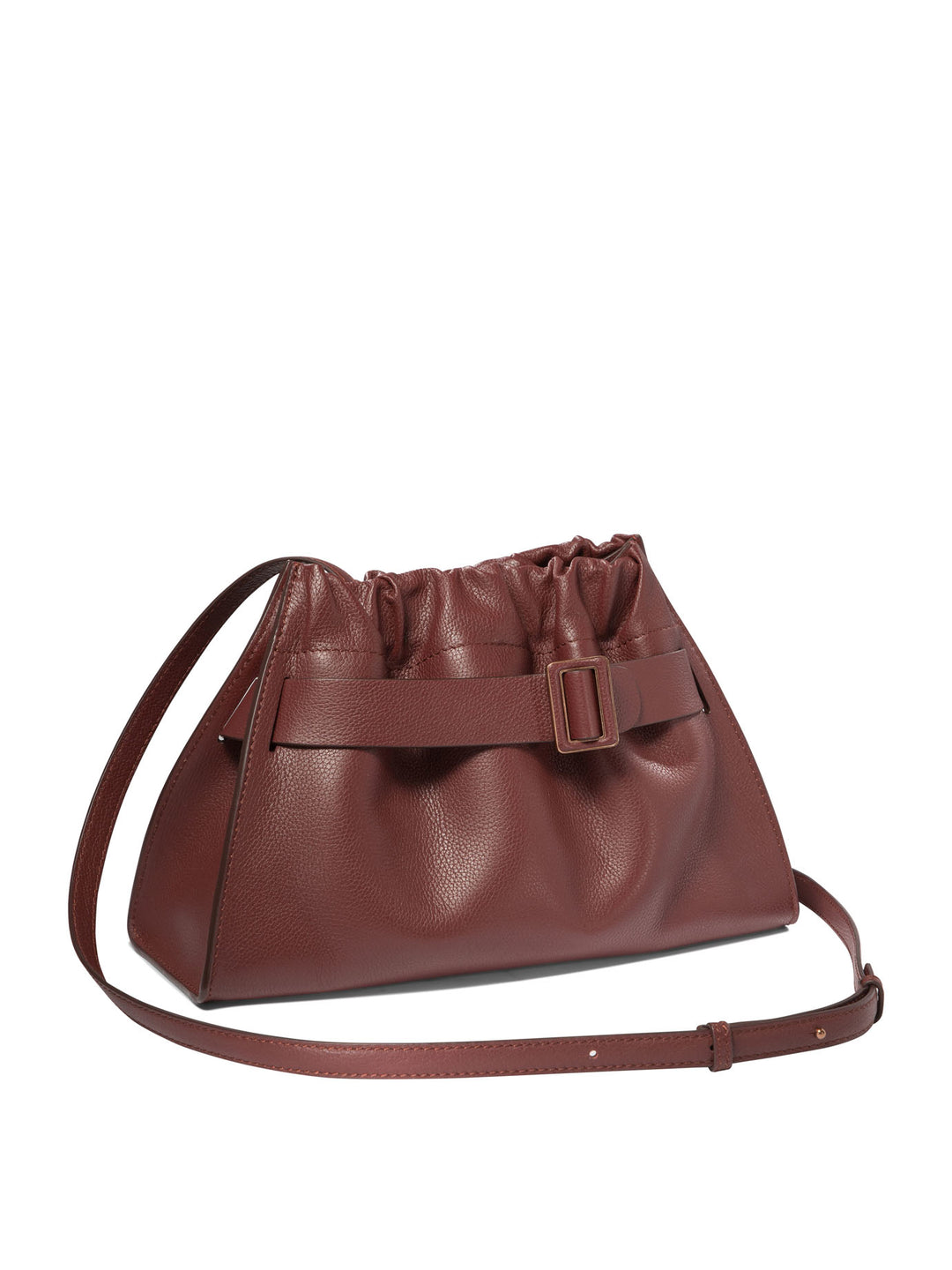 Scrunchy Satchel 2 Shoulder Bags Bordeaux