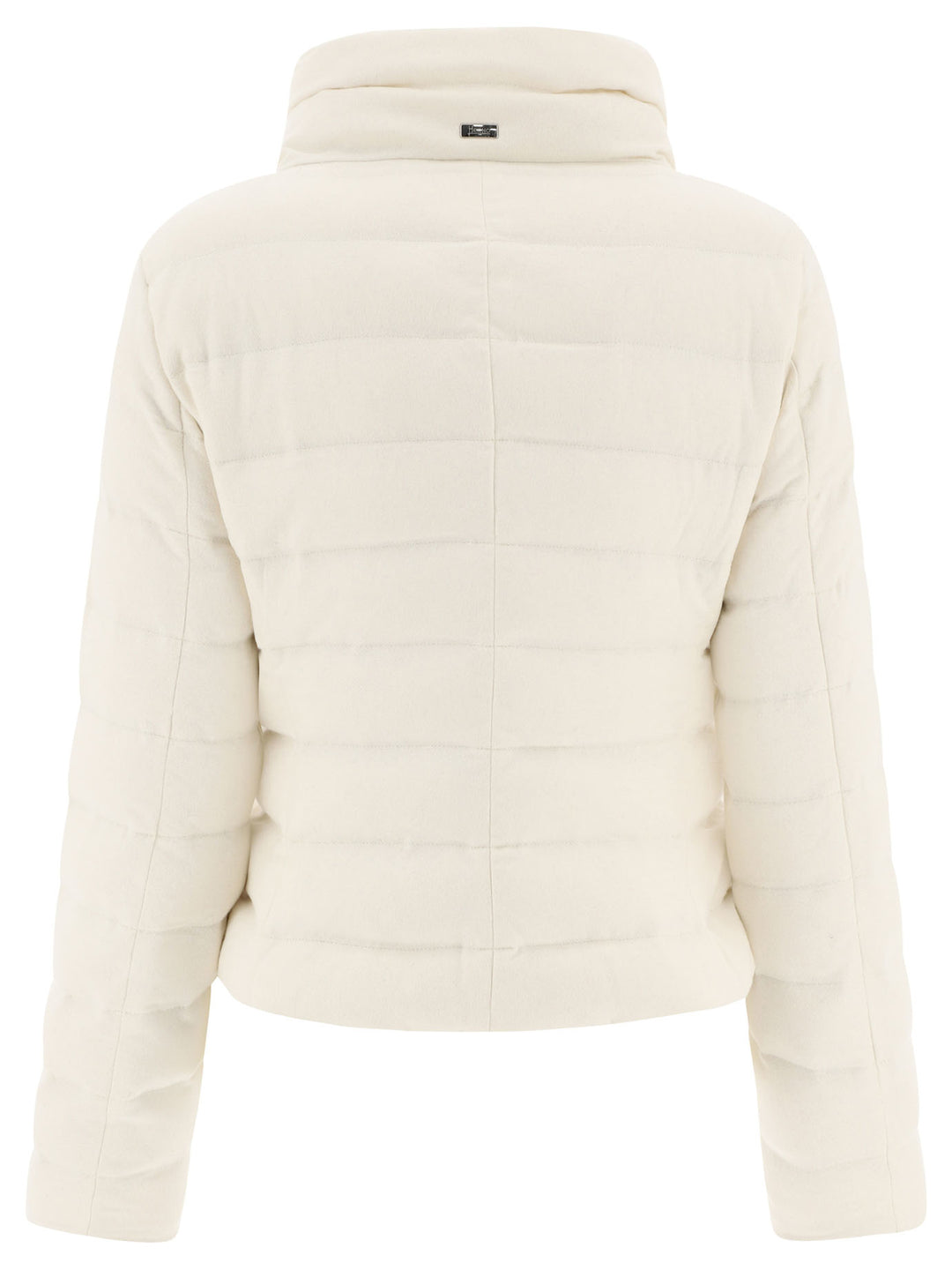 Cashmere And Silk Down Jacket Jackets White