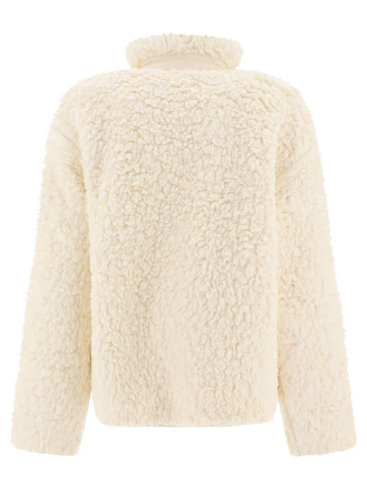 Eco Shearling Jacket Jackets White