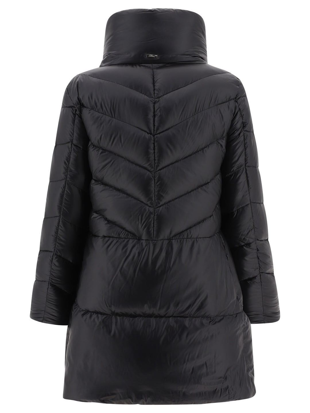 Chevron Coats Black