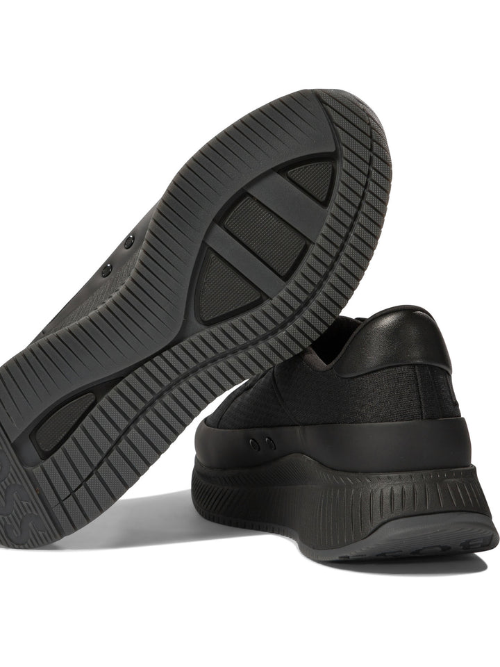 Titanium Evo Runner Sneakers & Slip-On Black