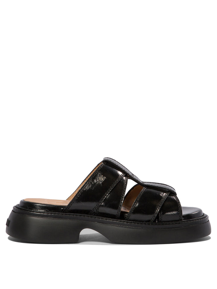 Mule Sandals Black