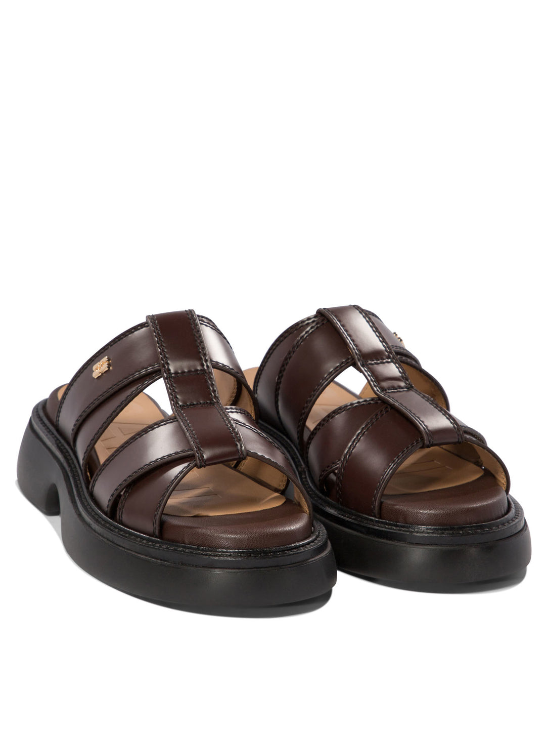 Mule Sandals Brown