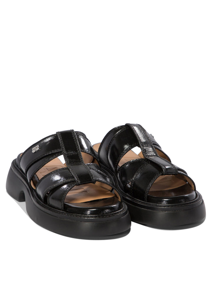 Mule Sandals Black