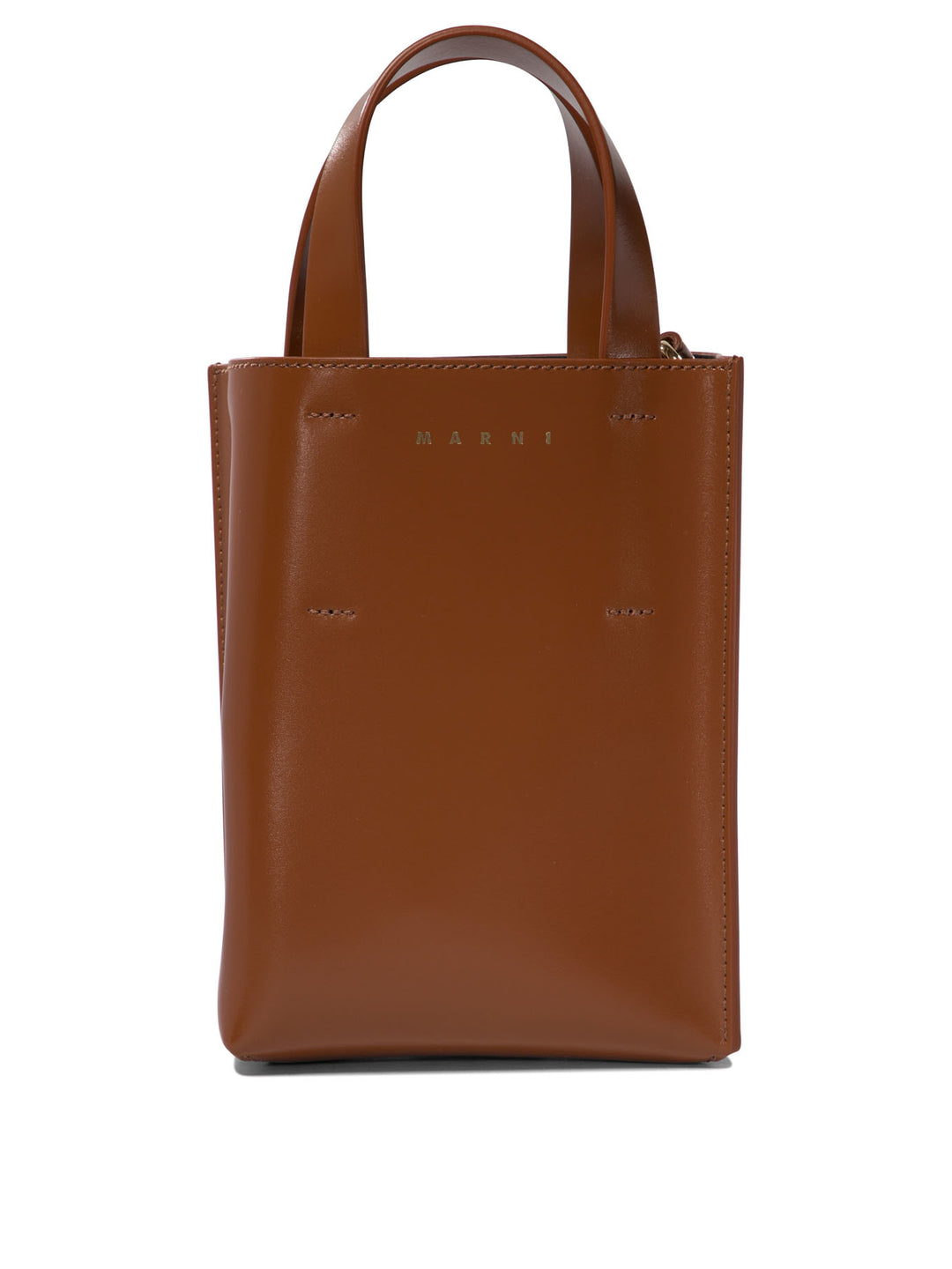 Museo Nano Handbags Brown