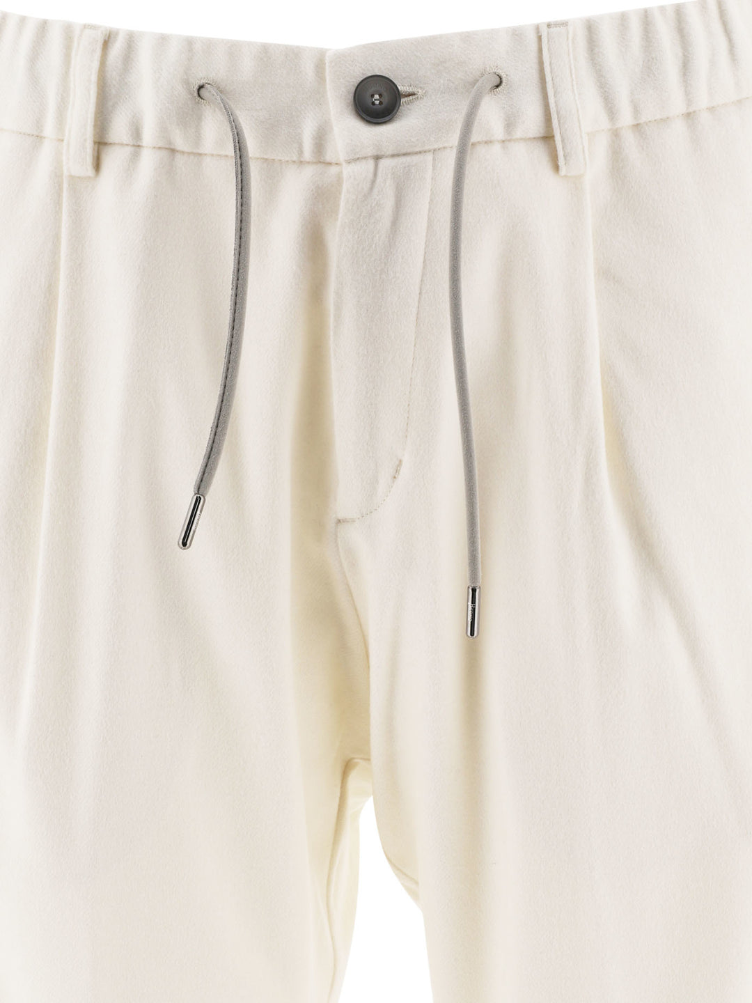 Cashmere And Silk Trousers White