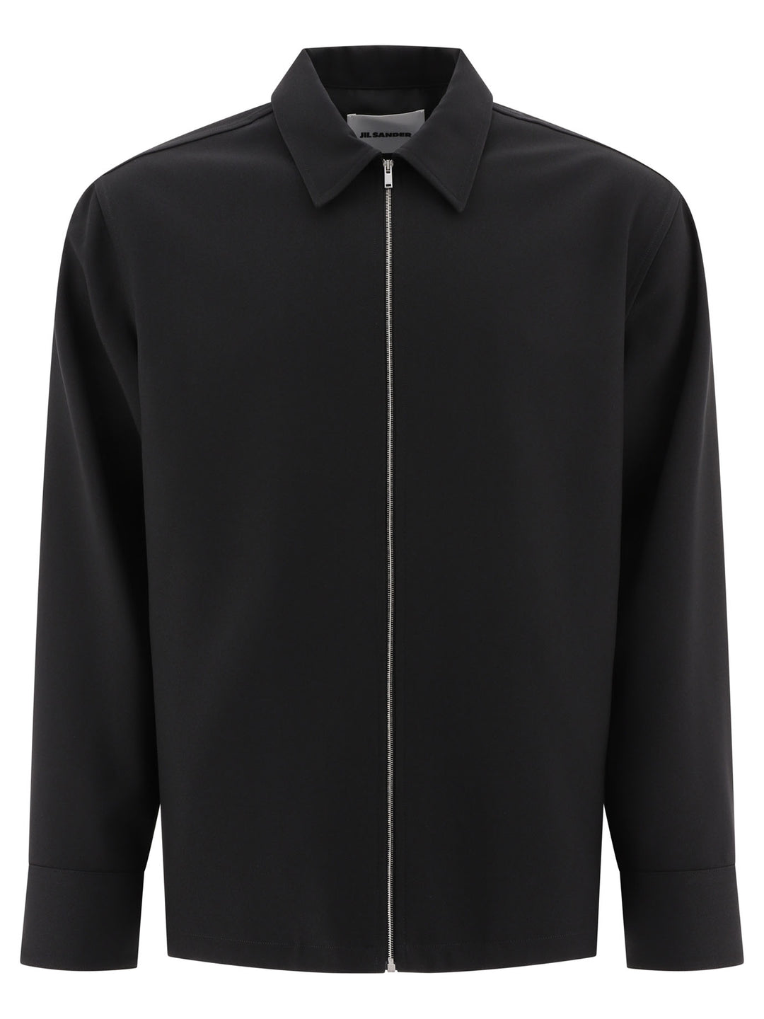 Shirt In Polyester Gabardine Shirts Black