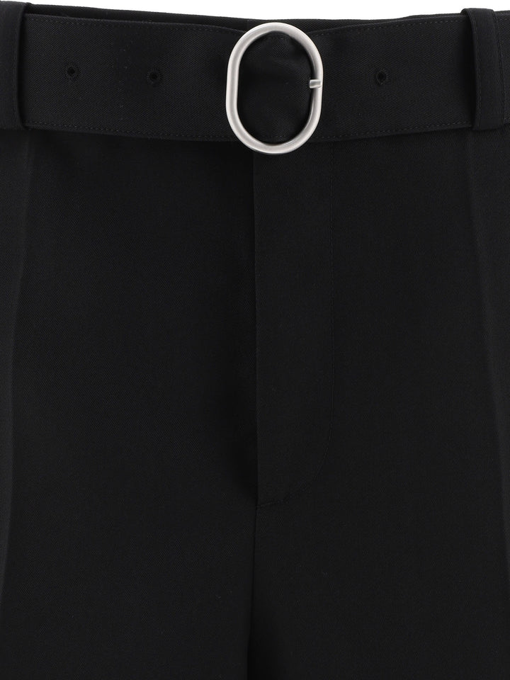 Belted Trousers Black