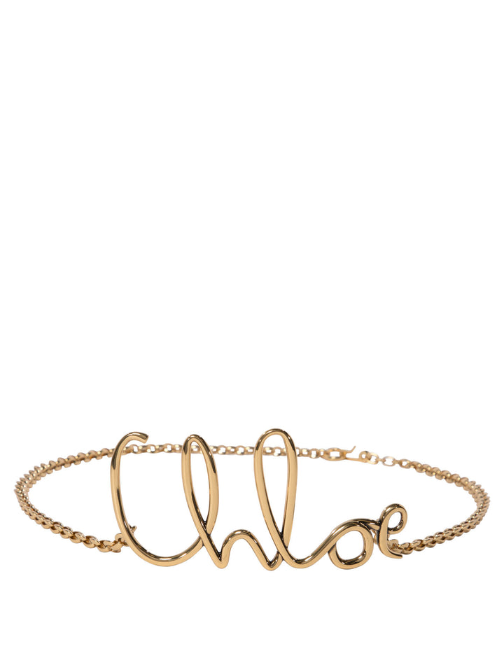 Chloé Iconic Belts Gold