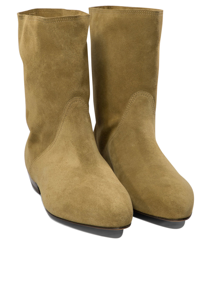 Slaine Ankle Boots Beige