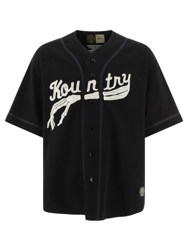 Bone Densed Jersey Baseball Shirts Black