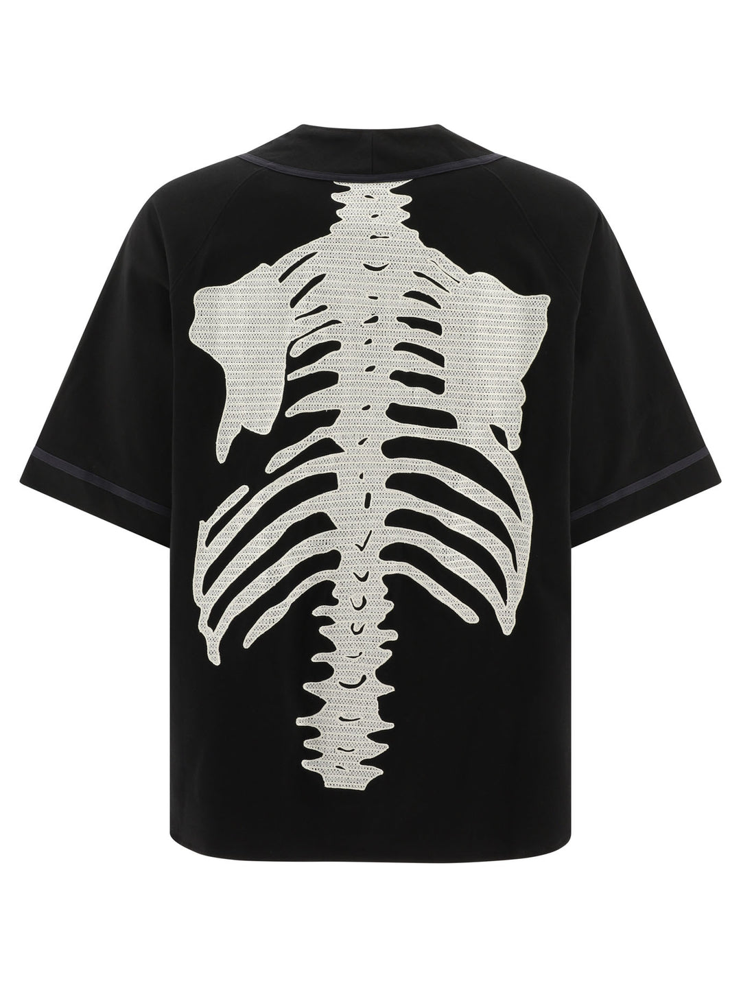 Bone Densed Jersey Baseball Shirts Black