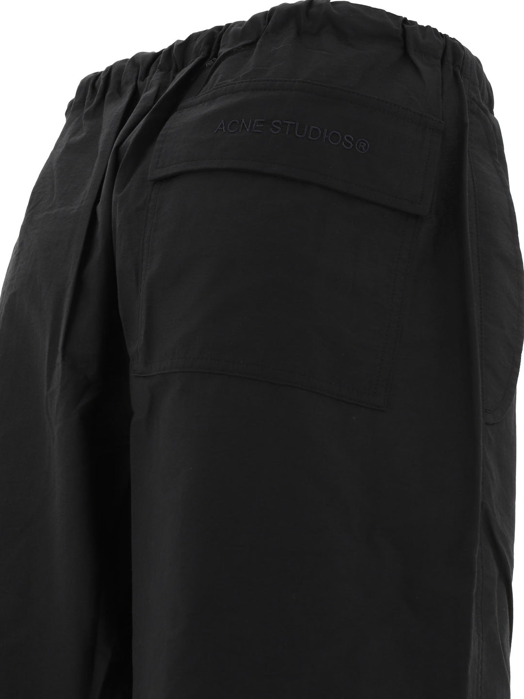 Parachute Trousers Black