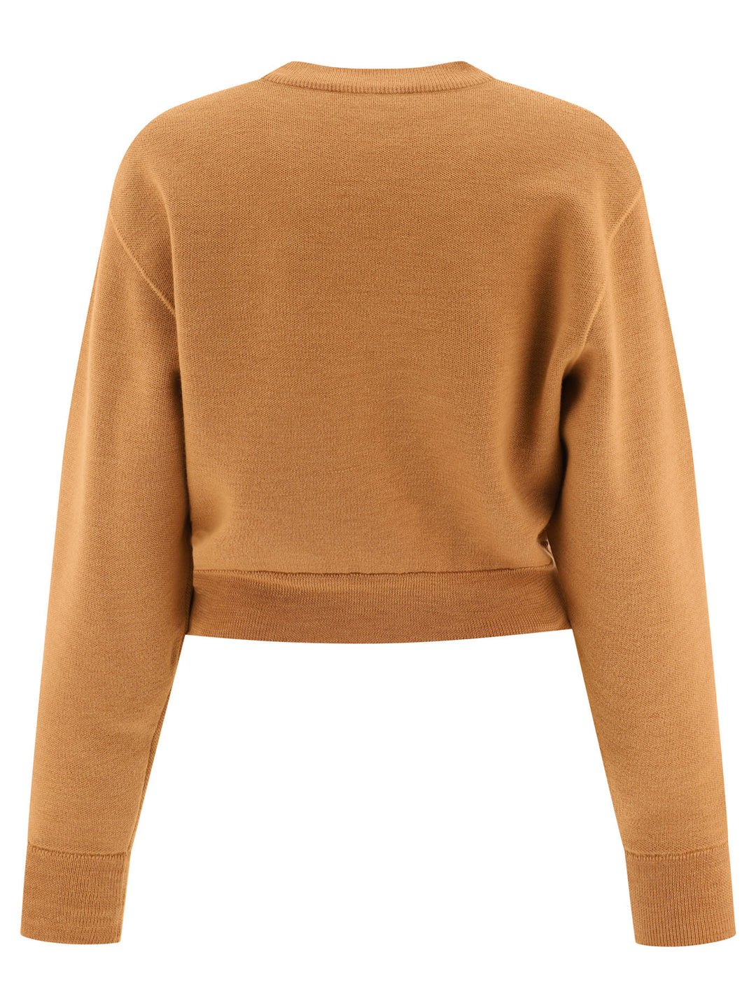 Logo Sweater Knitwear Beige