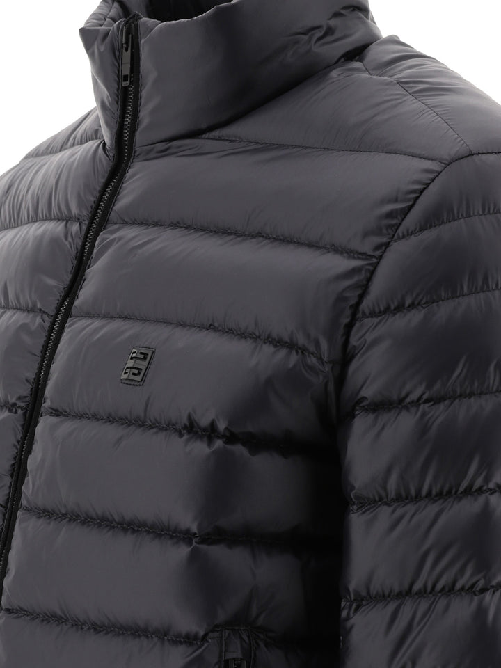 Logo Down Jacket Jackets Black