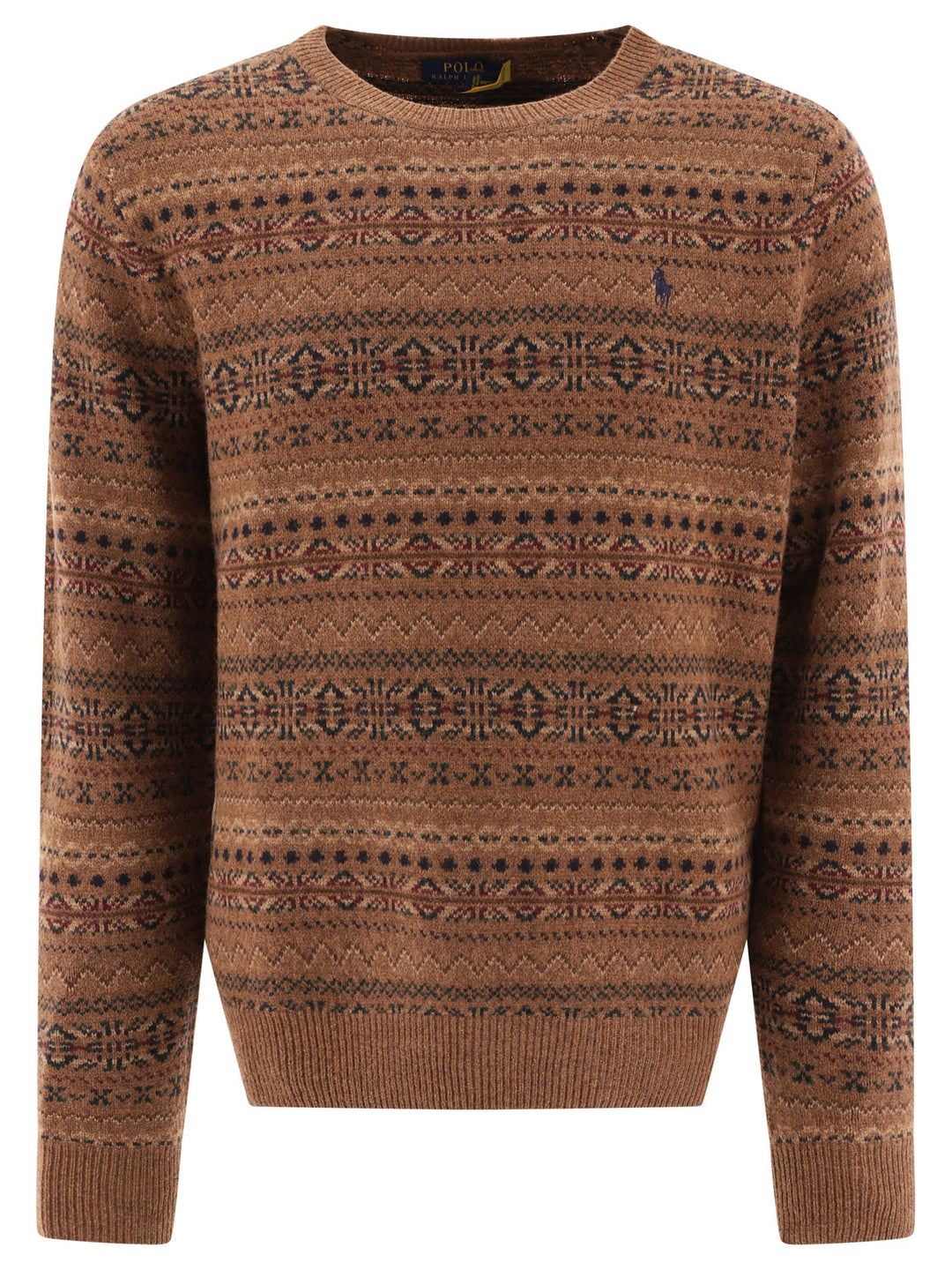 Fair Isle Knitwear Brown