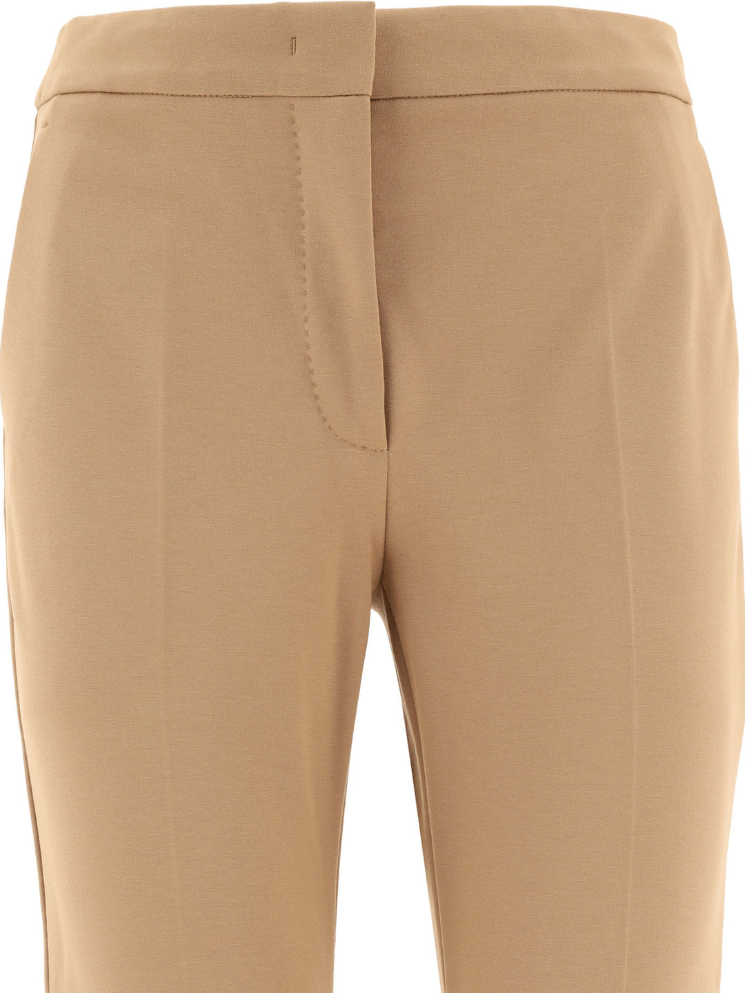 Viscose Jersey Trousers Beige