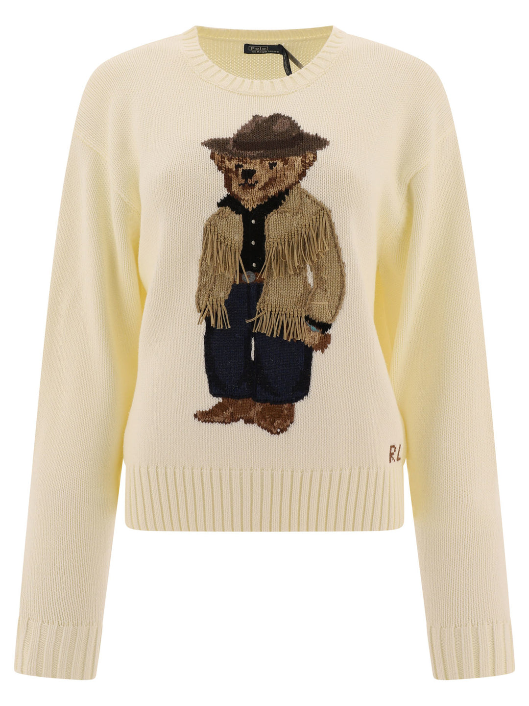 Polo Bear Knitwear White