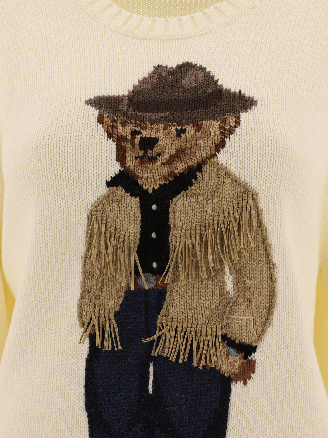 Polo Bear Knitwear White