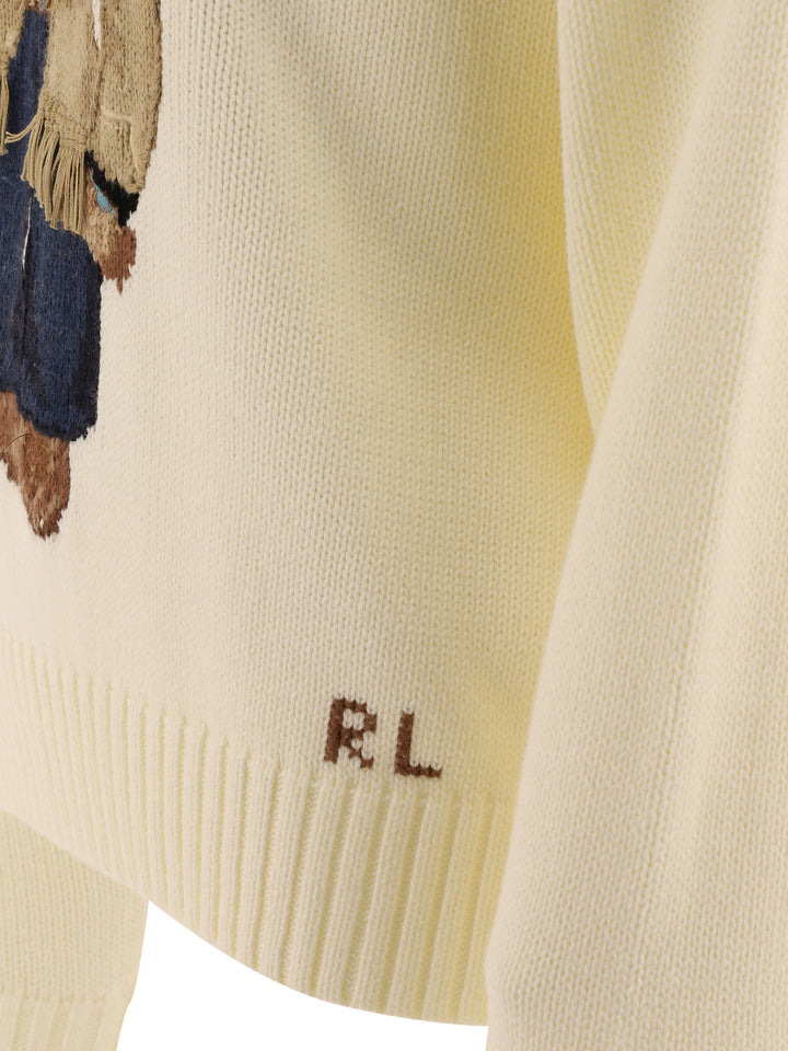 Polo Bear Knitwear White