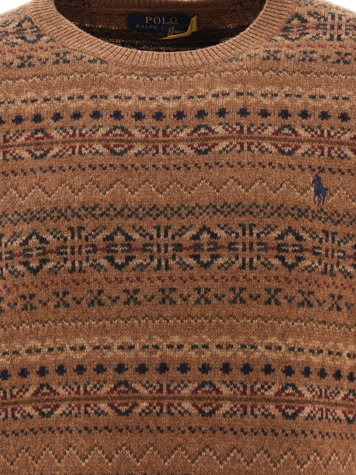 Fair Isle Knitwear Brown