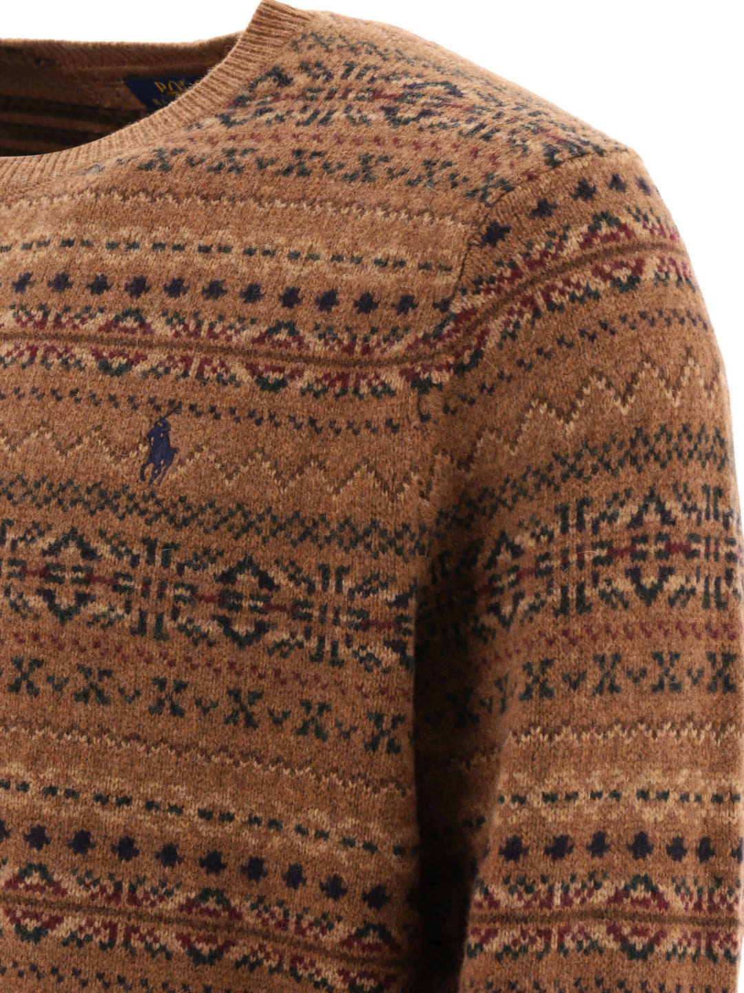 Fair Isle Knitwear Brown