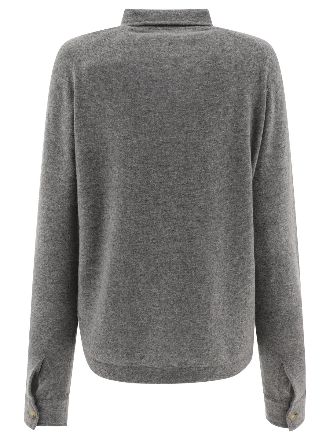 Cashmere Shirt Shirts Grey