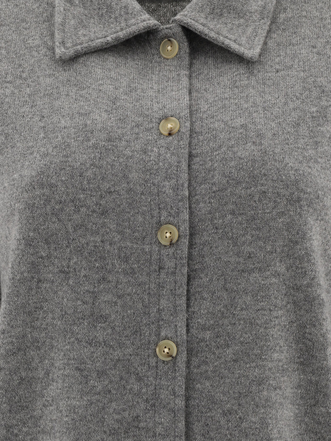 Cashmere Shirt Shirts Grey