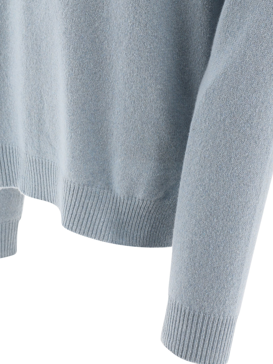 Crewneck Sweater Knitwear Light Blue