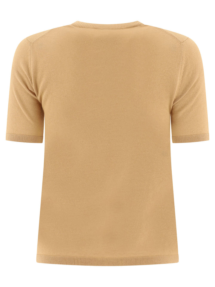 Clothing T-Shirts Beige