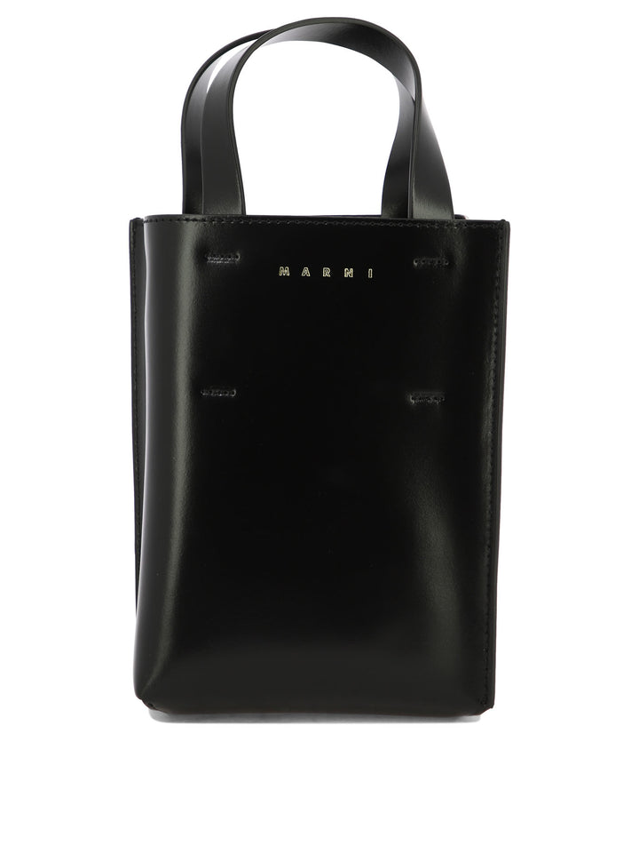 Museo Nano Handbags Black